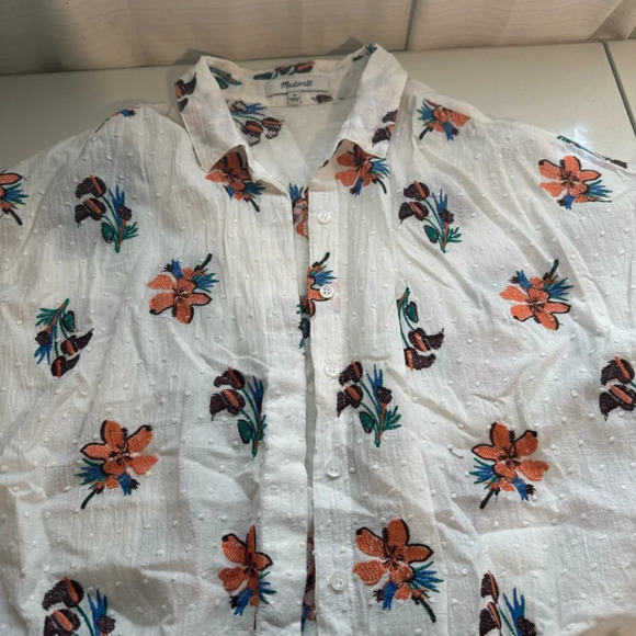 Madewell Tops - Madewell floral button down shirt
